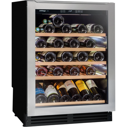 Avintage 53-Bottle Under-Counter Wine Cooler, Single Temperature