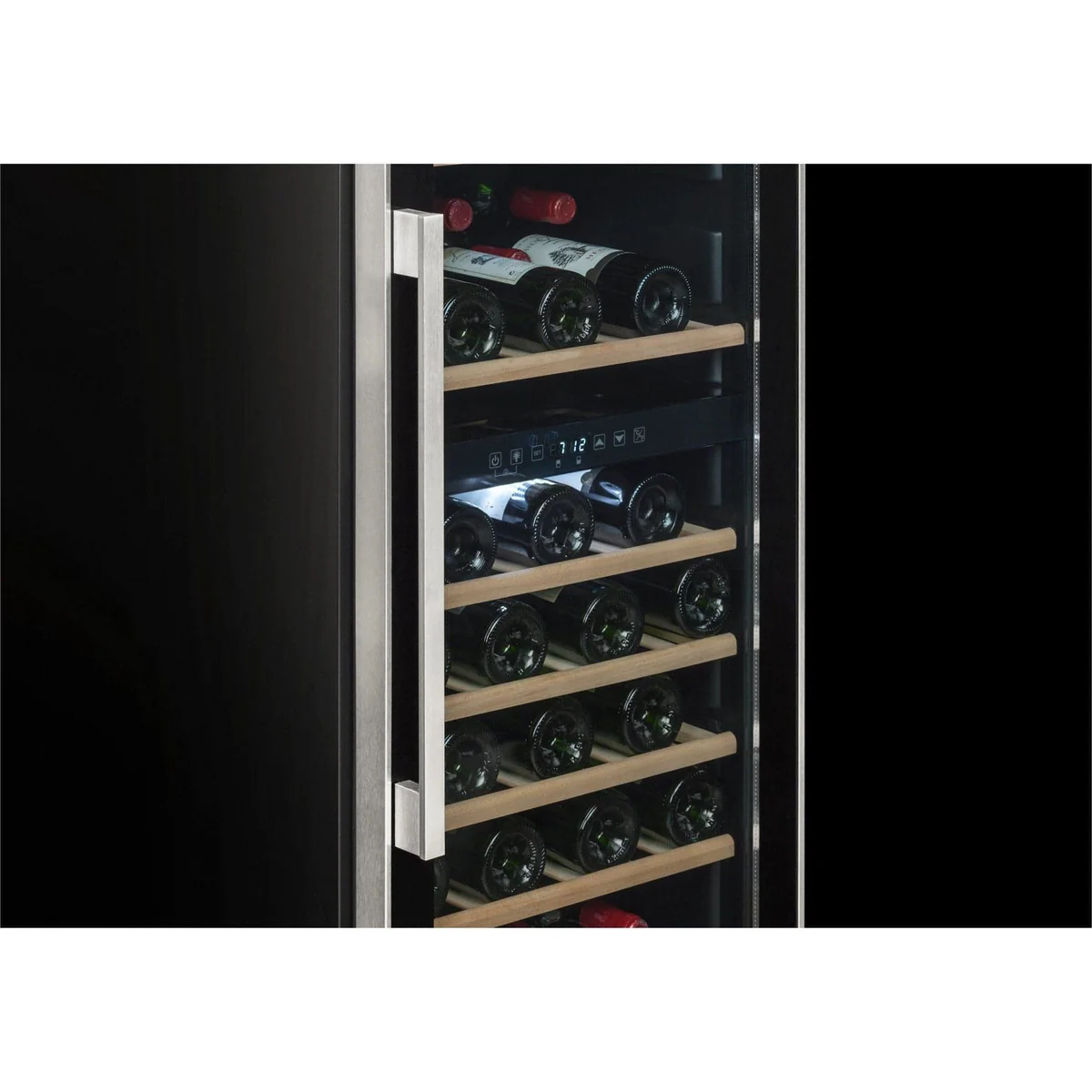 75-Bottle Freestanding Wine Cooler with Dual-Temperature from La Sommeliere