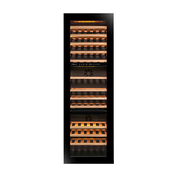 Avintage Integrated Wine Refrigerator – Dual-Temperature Zones, 94 Bottles