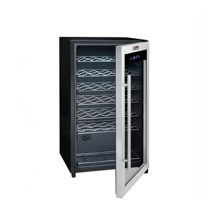 Single-Temperature 34-Bottle Wine Cooler by La Sommeliere – Freestanding Style