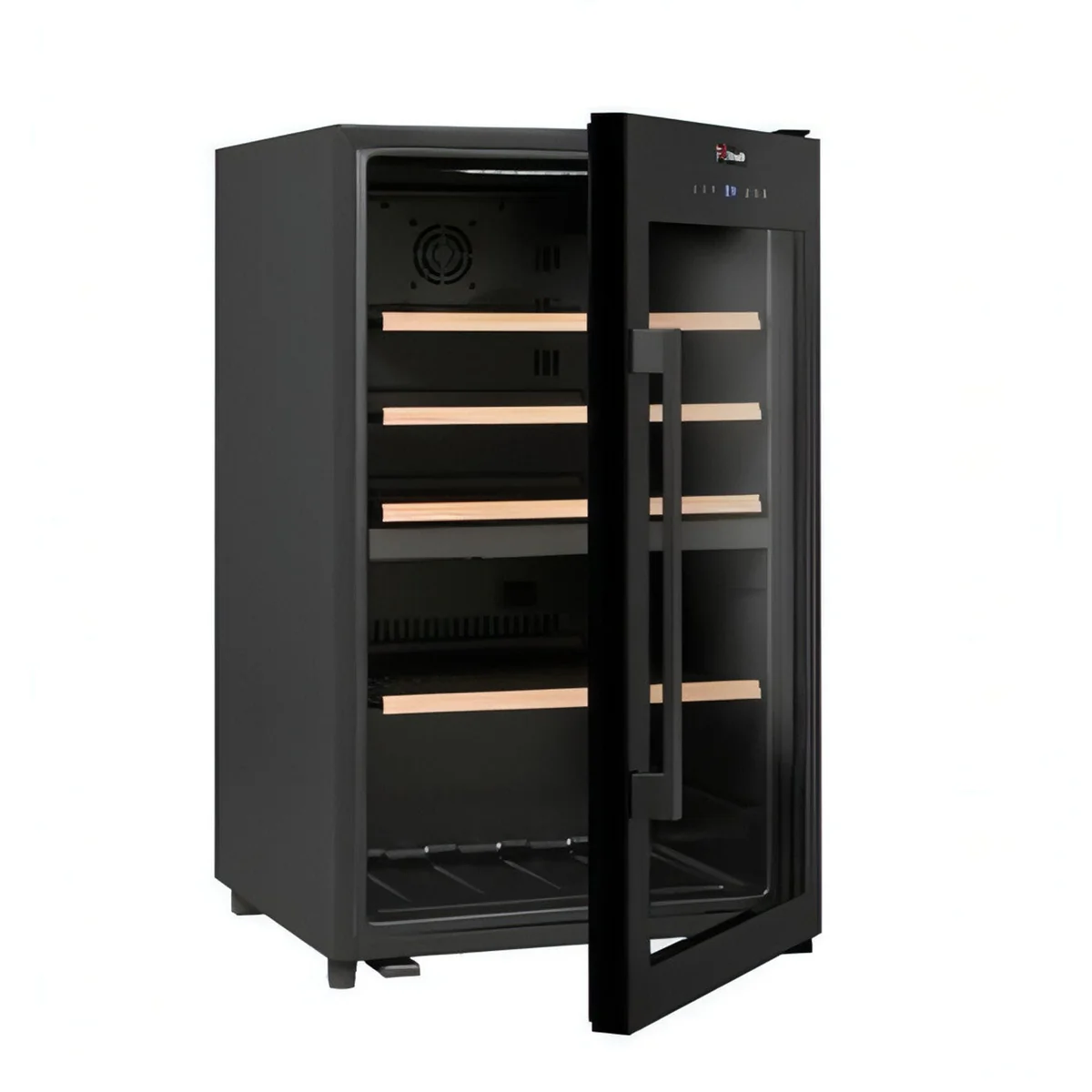 Dual-Temperature 56-Bottle Wine Cooler by Climadiff