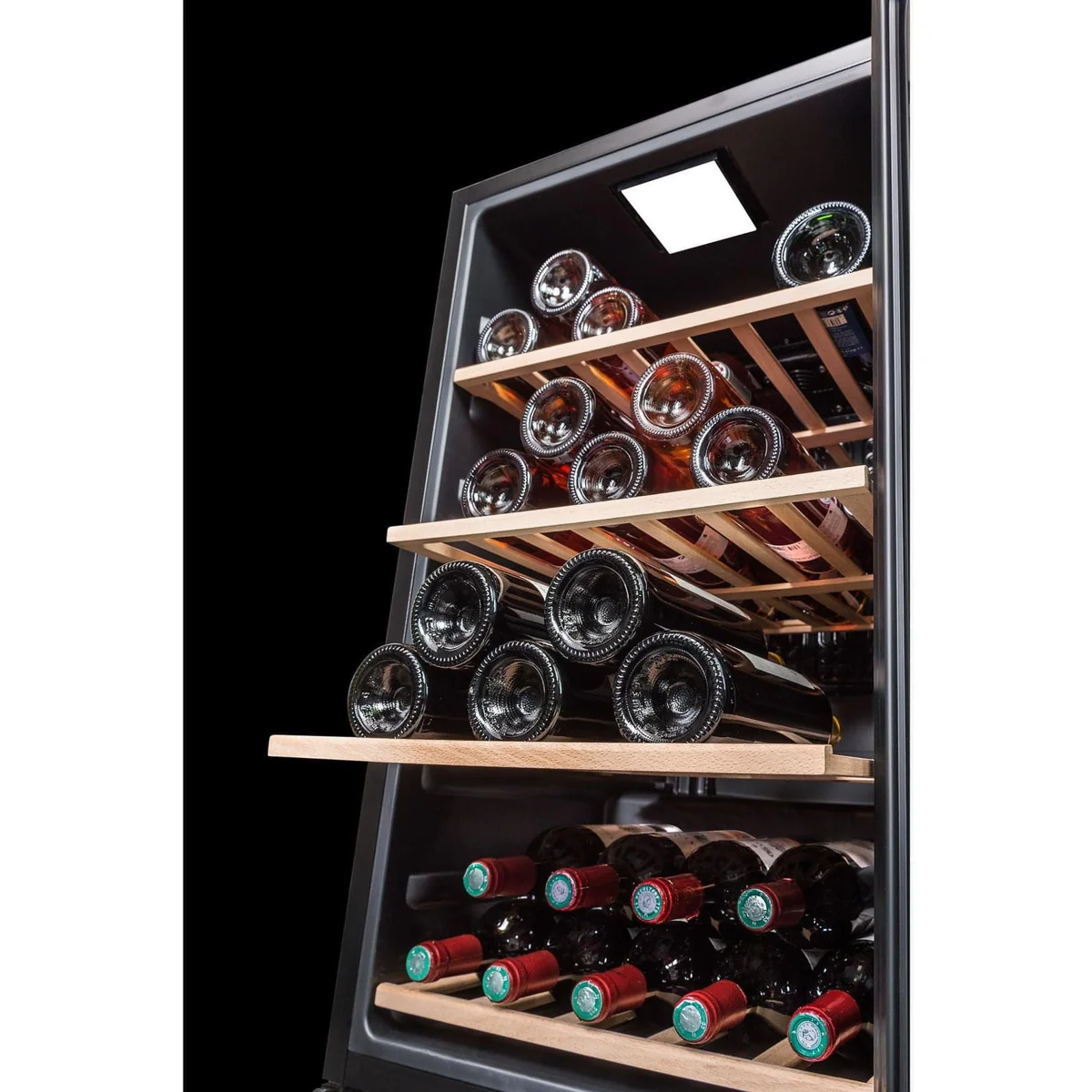 Single-Temperature La Sommeliere Wine Cooler – Freestanding 52-Bottle Capacity