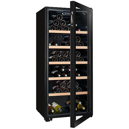 121-Bottle Wine Cooler by La Sommeliere, Single-Zone Freestanding Design