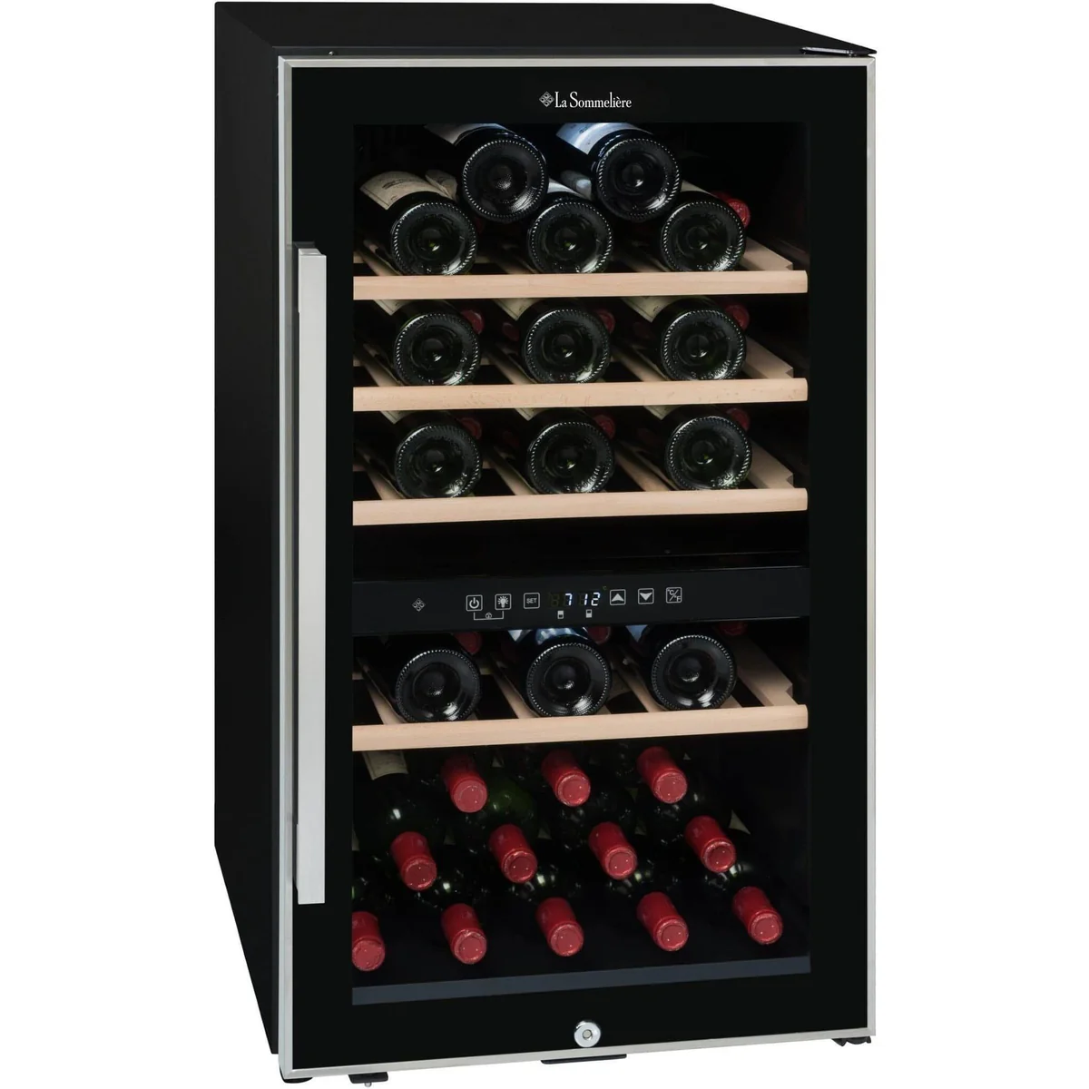 La Sommeliere 49-Bottle Dual-Zone Freestanding Wine Cooler