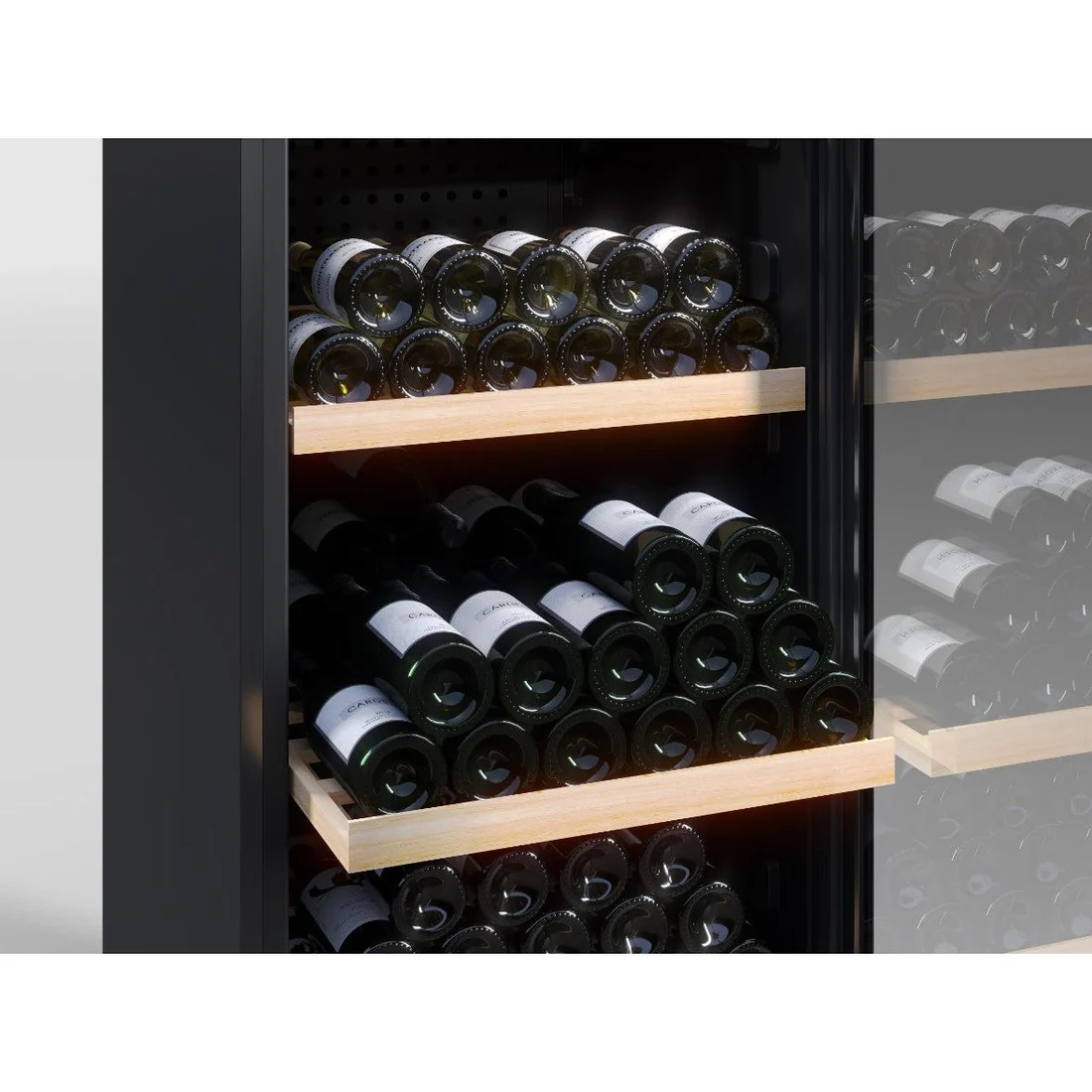 La Sommeliere 188-Bottle Single-Temperature Wine Refrigerator – Freestanding Unit