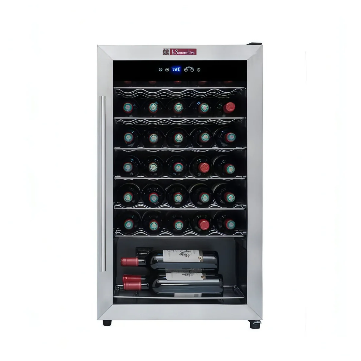 34-Bottle Wine Cooler – La Sommeliere Freestanding Single-Temperature Unit