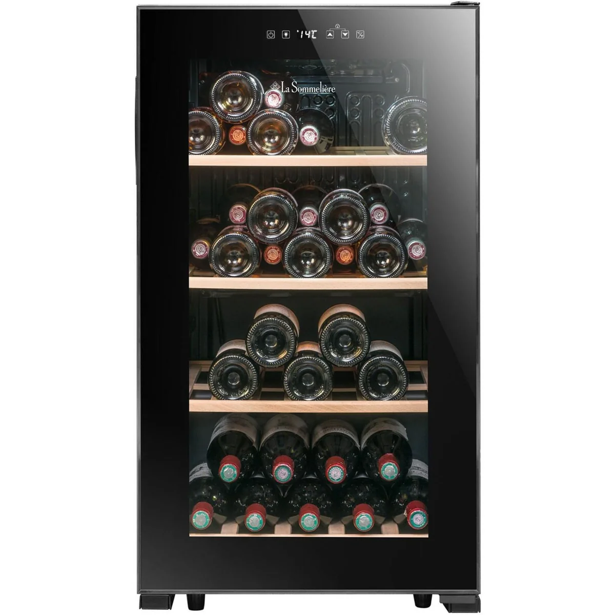 La Sommeliere 52-Bottle Wine Refrigerator – Single-Temperature Freestanding Model