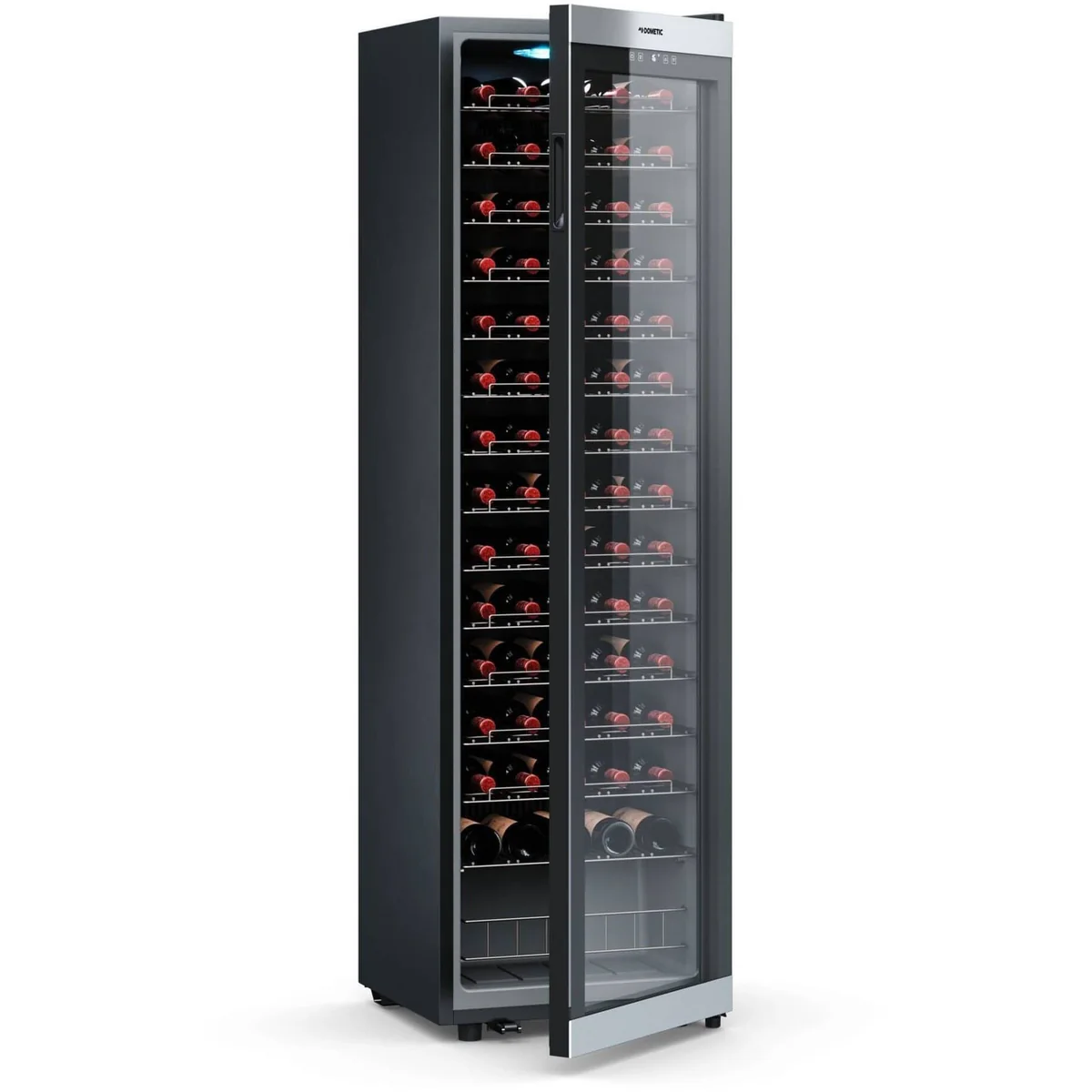 Dometic 75-Bottle Wine Cooler, Single Temperature, Freestanding Design