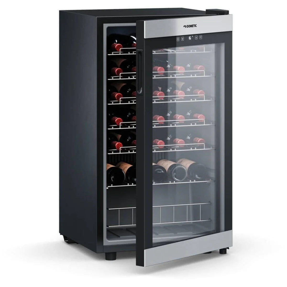 Dometic 35-Bottle Wine Cooler, Single Temperature, Freestanding Design