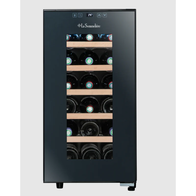 La Sommeliere Single-Temperature Freestanding 18 Bottles Wine Cooler