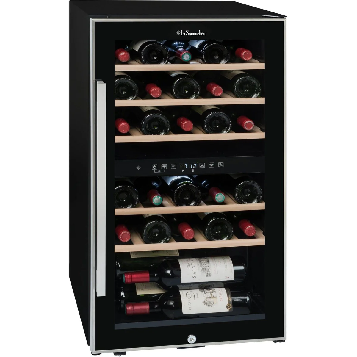 La Sommeliere 29-Bottle Dual-Temperature Freestanding Wine Cooler