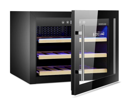 Bodega43 Single-Zone Built-in Wine Cooler (18 Bottles)